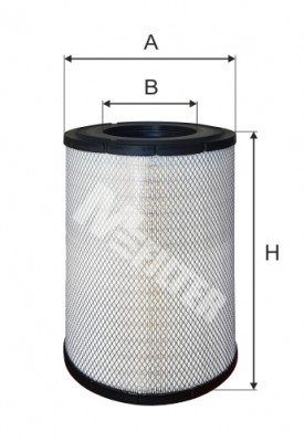 фильтр воздушный ! H492 D282 d153 \ FORD CARGO A833 MFILTER AUTOMOTIVE FILTERS