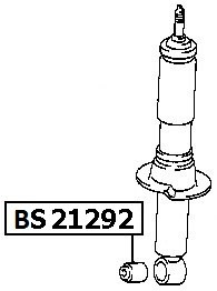Втулка передн амортизатора TOYOTA HILUX SURF/4RUNNER 1995-2002 BS21292 BS21292 JIKIU