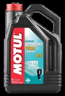 Масло моторное для 4-х тактных двигателей лодок MOTUL OUTBOARD Tech 4T 10W40 п/с 106354 MOTUL