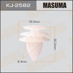 клипса!\ Nissan Juke/ Infiniti FX35 KJ-2582 MASUMA