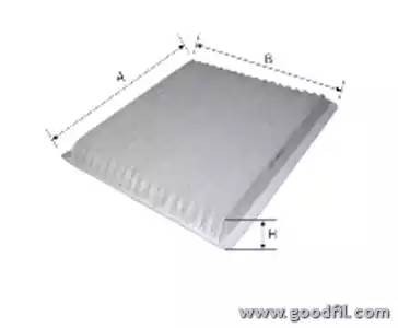 Фильтр салона AG572CF AG 572 CF GOODWILL