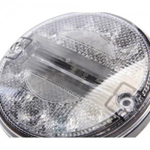 Фонарь задний универсальный светодиодный 12/24V c ПТФ MEGAPOWER 37017047 MEGA POWER