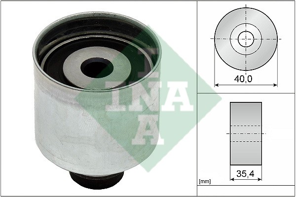 Ролик обводной ГРМ AUDI A4 (B6-B8) 1.9TDI, 2.0TDI 532034910 532 0349 10 INA
