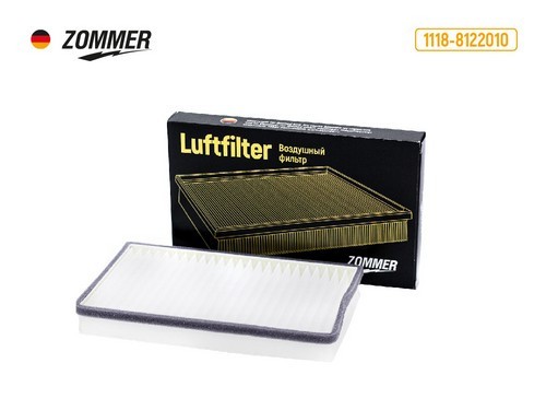 Фильтр салонный ВАЗ Калина, Гранта, 2123 1118-8122010 ZOMMER