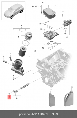 БОЛТ N91180401 N 911 804 01 VAG