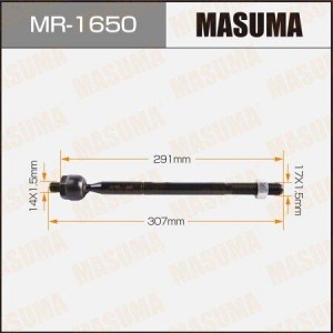 тяга рулевая!\ Mazda 3 1.4/1.6/2.0 03> MR-1650 MASUMA