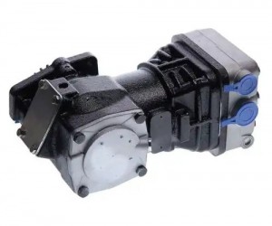 Компрессор КАМАЗ (1 цилиндровый) жид. охлаж. 380л/мин. Н/О (с 2011г.) MEGAPOWER 35027021 MEGA POWER