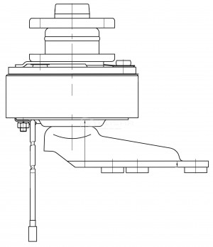 Привод вентилятора ГАЗ-3302 Бизнес дв.УМЗ-4216 Е4,ГАЗель Next дв.EvoTech с элект LEC03219 LUZAR