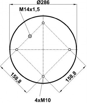 SCANIA 3 SERIES (1988-1997) без стакана T0070-4813V1 TOPCOVER