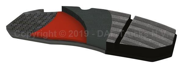 Колодки тормозные 29061 Super Heavy Duty (<30T) 248х109х30 Knorr SB/SN7 1540192 DAF TRP