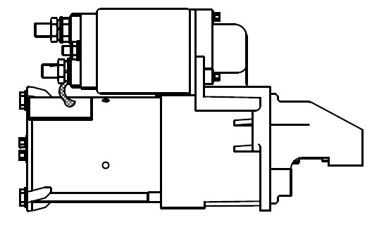 Стартер для а/м Daewoo Nexia (94-) 1.5i/Opel Vectra A (88-)/Vectra B (95-) 1.6i  LST0562 START VOLT