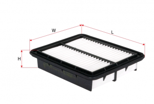 Фильтр воздушный  MITSUBISHI PAJERO MINI 0,7 1994 - 1998  MITSUBISHI MINICA 0,7  A1079 SAKURA