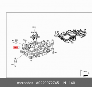 кольцо уплотнительное!\ MB W212 A  0229972745 MERCEDES BENZ