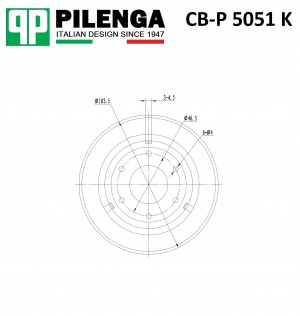 Опора стойки амортизатора в сборе LARGUS, LOGAN, SANDERO, DUSTER CB-P5051K CBP5051K PILENGA