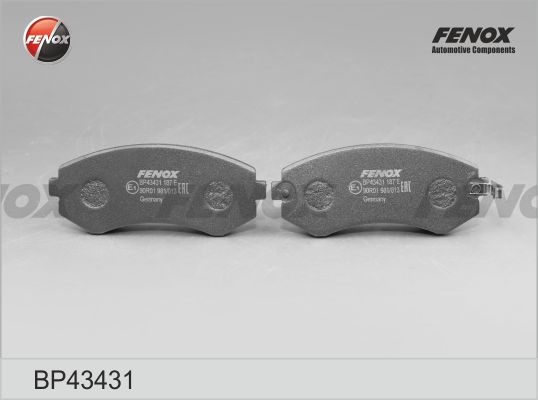 Колодки передние Nissan Almera, 1.4i-2.0D, 96- BP43431 BP43431 FENOX