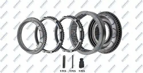 синхронизатор КПП! в сборе\ ZF K2000546 KACMAZLAR