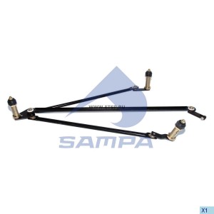 Трапеция стеклоочистителя MAN F90,F2000 SAMPA 022250 SAMPA