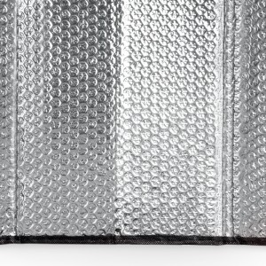 Шторка автомобильная для лобового стекла 150х80см светоотражающая "Single Bubble A07413S AVS