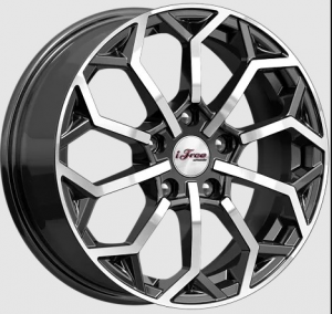 iFree Спейс-Нидл 16.0 / 6.5J PCD 5x114.30 ET 40.00 ЦО 66.10 Литой / Черный с пол 716806 IFREE