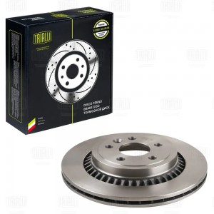 Диск торм. Volvo XC60 (08-) зад. d=302 (DF 106116)  2шт DF 106116 TRIALLI