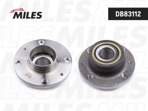 Ступица колеса задняя с подшипником OPEL CORSA D/FIAT 06- DRUM (SKF VKBA6552) DB DB83112 MILES