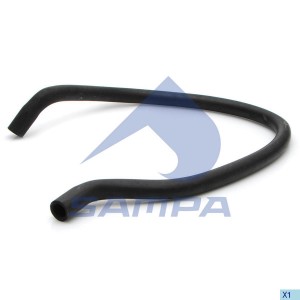 Патрубок радиатора нижний 021457 SAMPA