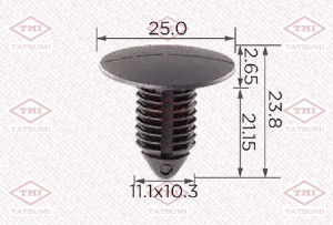 Клипса автомобильная [упаковка 10 штук] FORD TJB1360 TJB1360 TATSUMI