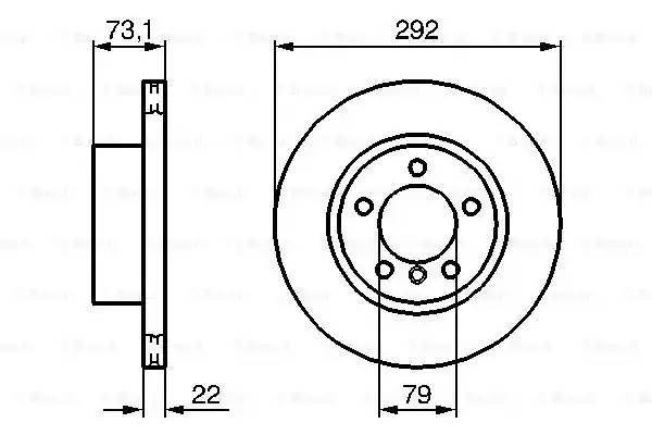 0 986 479 214 диск тормозной передний!\ BMW E87/E90/E91 2.0/2.0D M47/N42/N46 04> 0 986 479 214 BOSCH