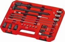 Набор инструментов для восстановления и очистки посадочных мест форсунок в кейсе JTC-4262 JTC TOOLS