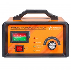 Устройство пуско-зарядное 6/12V 2/10/55A "AIRLINE" (трансформаторное, амперметр) AJS-55-05 AIRLINE