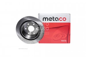 Диск тормозной задний 3060117 3060117 METACO