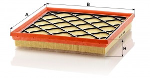 Фильтр воздушный CHEVROLET Cruze (09-) OPEL Astra J (11-) MANN C26108 MANN FILTER