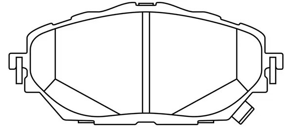 Колодки передние TOYOTA CH-R 2018- BP21016 BP21016 SB NAGAMOCHI