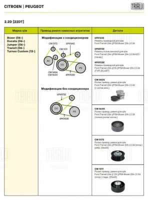 TRANSIT (2000>) CM 1011 TRIALLI