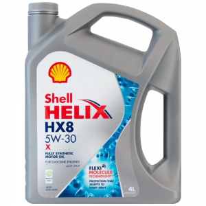 Масло моторное Shell Helix HX8 X 5W-30 4 л 550061565 550061565 SHELL