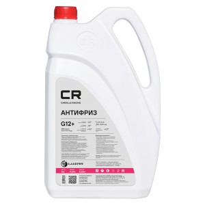 Антифриз CR G12+ OAT -40°С, красный, готовый, 5кг/4.67л L2022756 L2022756 CARVILLE RACING