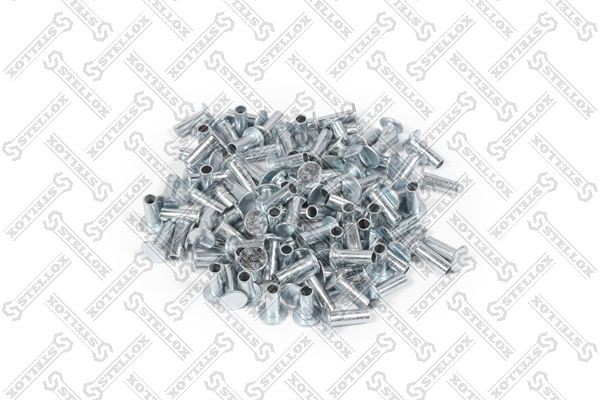 Заклепка тормозных накладок (6.65х18мм) полутрубчатая (100шт.) STELLOX 85-22021-SX STELLOX
