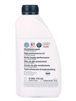 Масло трансмиссионное синтетическое VAG High Performance Oil 1л G055175A2 G 055 175 A2 VAG