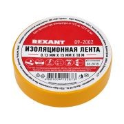 Изолента ПВХ желтая 15мм 10м REXANT 09-2002 REXANT