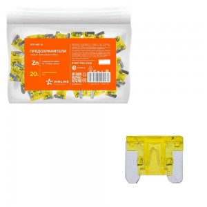 Предохранители флажковые Micro 20А AIRLINE 50 шт. AFU-MK-16 AIRLINE