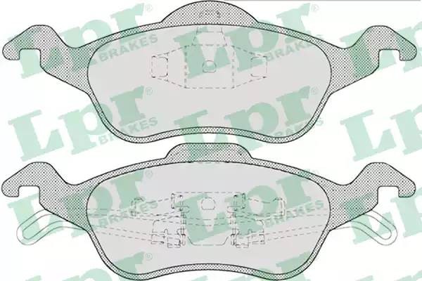 Комплект тормозных колодок 05P696 05P696 LPR