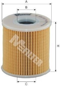 фильтр масляный!\ Ford Focus C-Max 2.0TDCi 03-07, Peugeot 307 2.0HDi 04> TE639 MFILTER AUTOMOTIVE FILTERS
