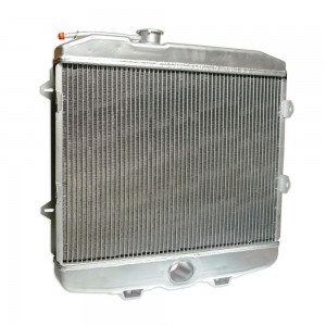 Радиатор охлаждения УАЗ Хантер дв. 4213/3741 дв. 4213, 409 (паяный) алюм. (с отв 3741-1301010 PEKAR