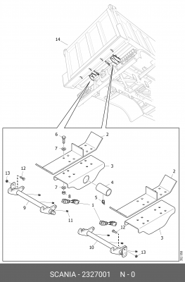 Подшипник 2327001 SCANIA