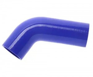 Патрубок радиатора верхний КАМАЗ 65115 силикон L250 d60 MEGAPOWER 13016138 MEGA POWER