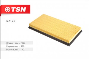 фильтр воздушный!  KIA Carens/Shuma 1.5-2.0CRDi 97> 9122 TSN