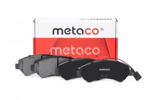 Колодки тормозные передние к-кт 3000229 METACO
