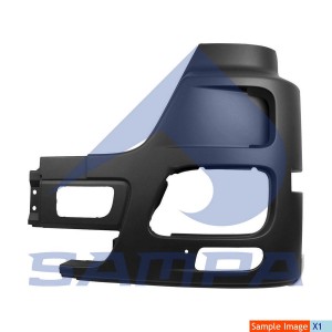 Бампер левая часть Actros 3 Mega Space 1810 1213 SAMPA