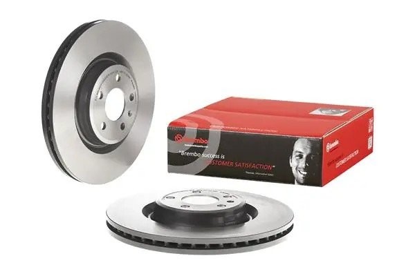 Диск тормозной AUDI A4,A6,A7 (07-) передний (1шт.) BREMBO 09.B970.11 BREMBO