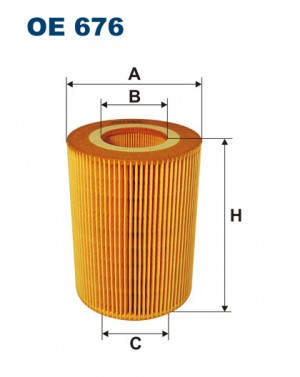 фильтрующ. элемент масла !\DAF XF95 new 06.2002-> CF75/85 2001-> OE676 FILTRON